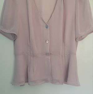 Aritzia Wilfred flowy blouse size 10